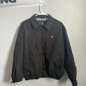 us polo assn windbreaker jacket